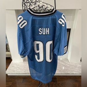 NFL Detroit Lions Suh #90 Football Jersey by Reebok